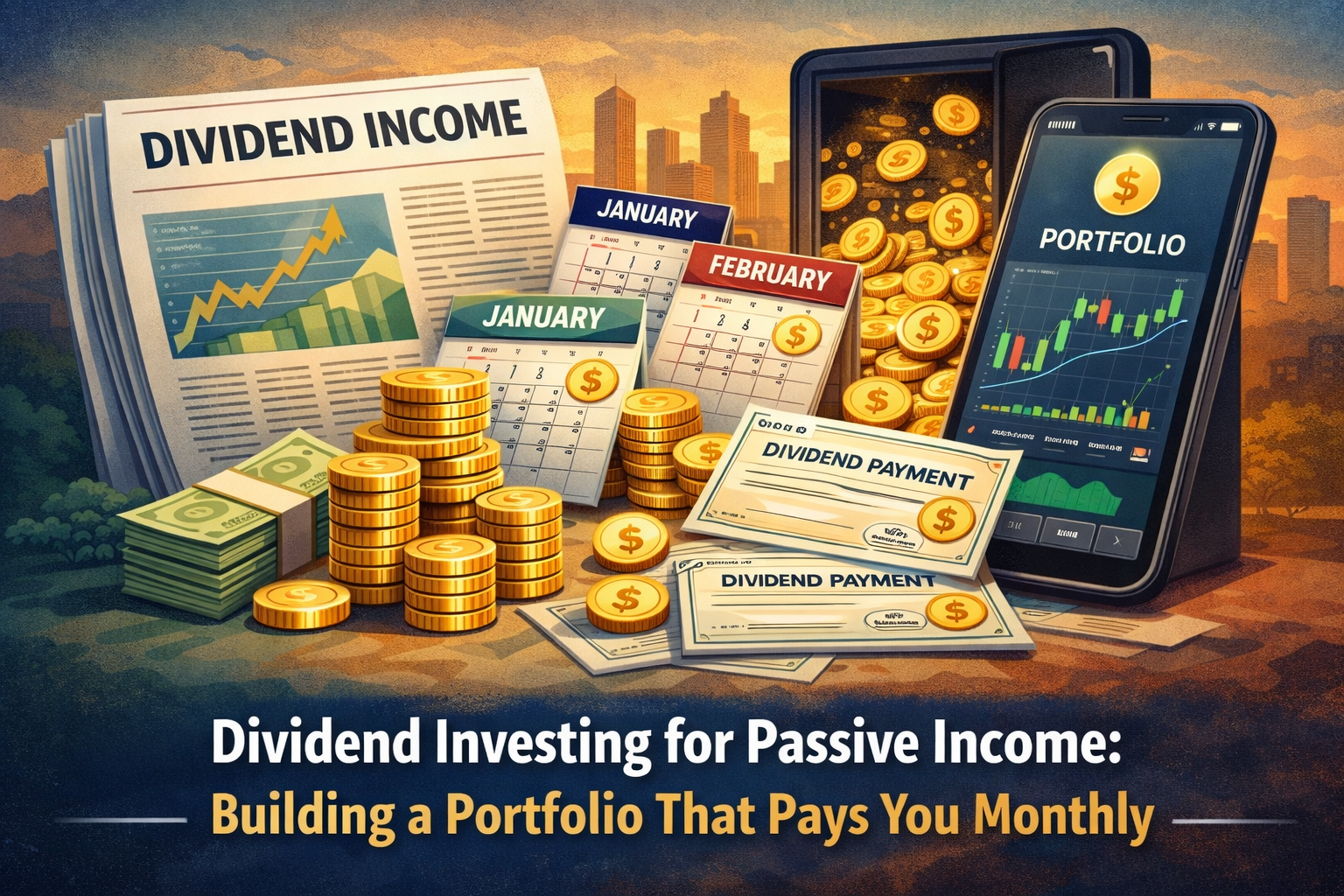 Dividend Investing for Passive Income: Building a Portfolio That Pays You Monthly