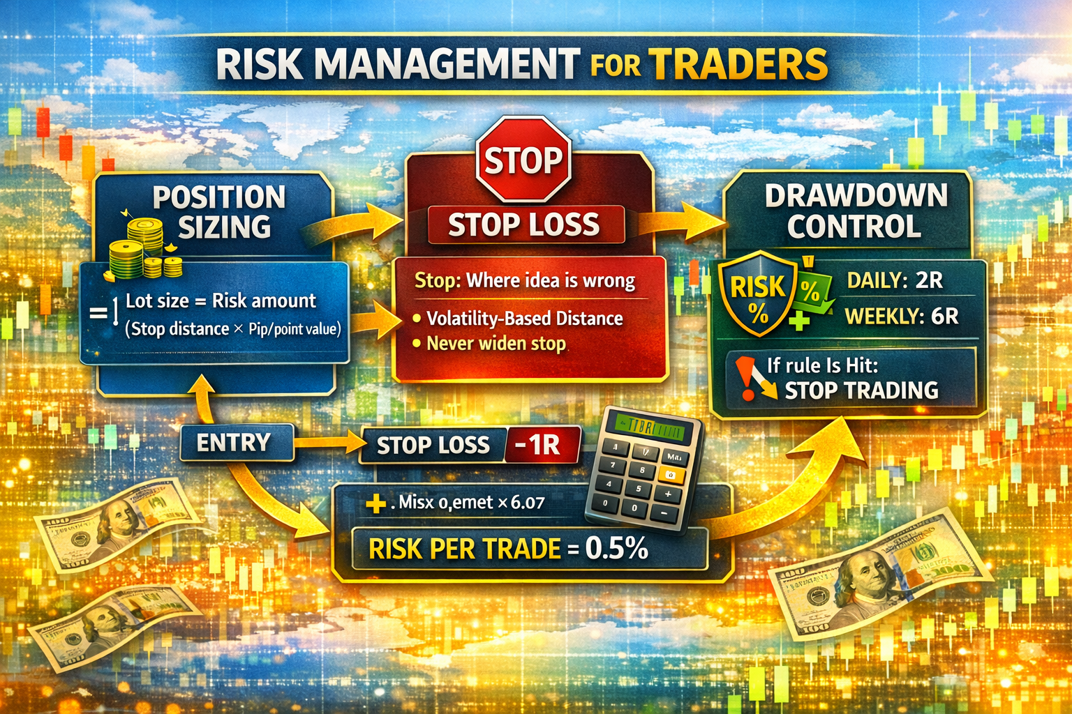 Risk Management 101 for Traders: Survive, Protect Capital, and Scale Profitably