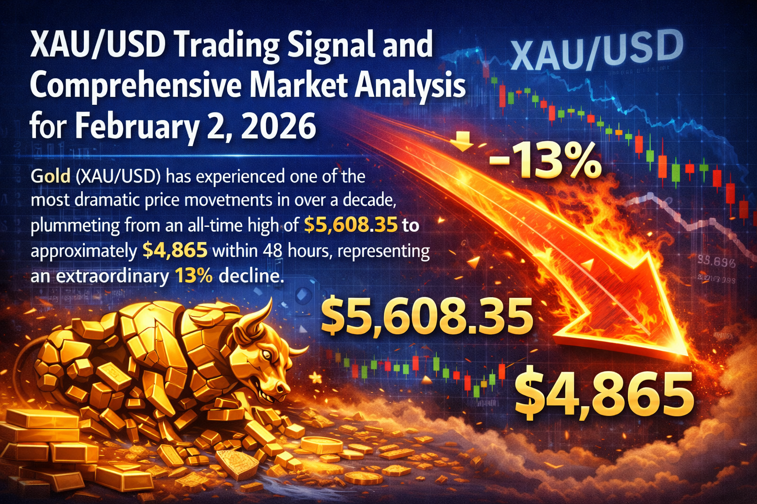 XAU/USD Trading Signal and Comprehensive Market Analysis for February 2, 2026