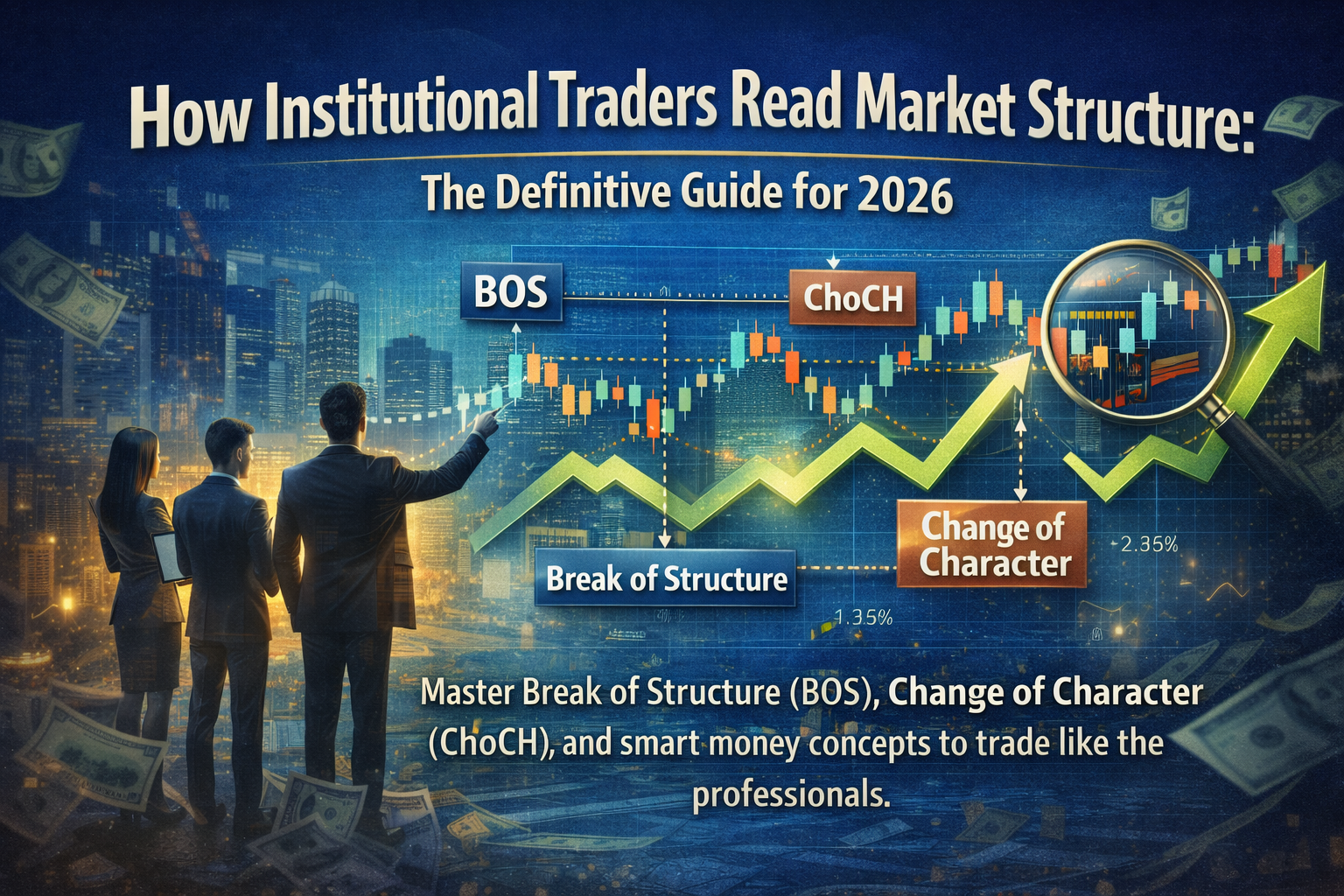 How Institutional Traders Read Market Structure: The Definitive Guide for 2026