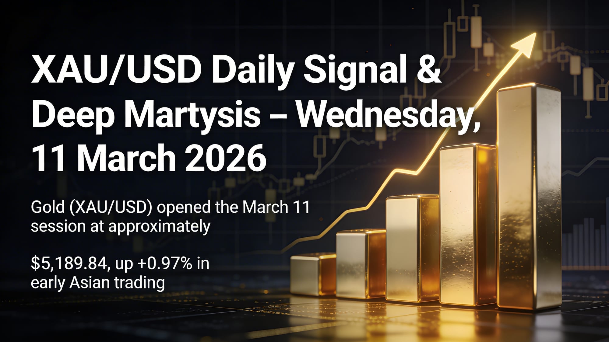 XAU/USD Daily Signal & Deep Market Analysis — Wednesday, 11 March 2026