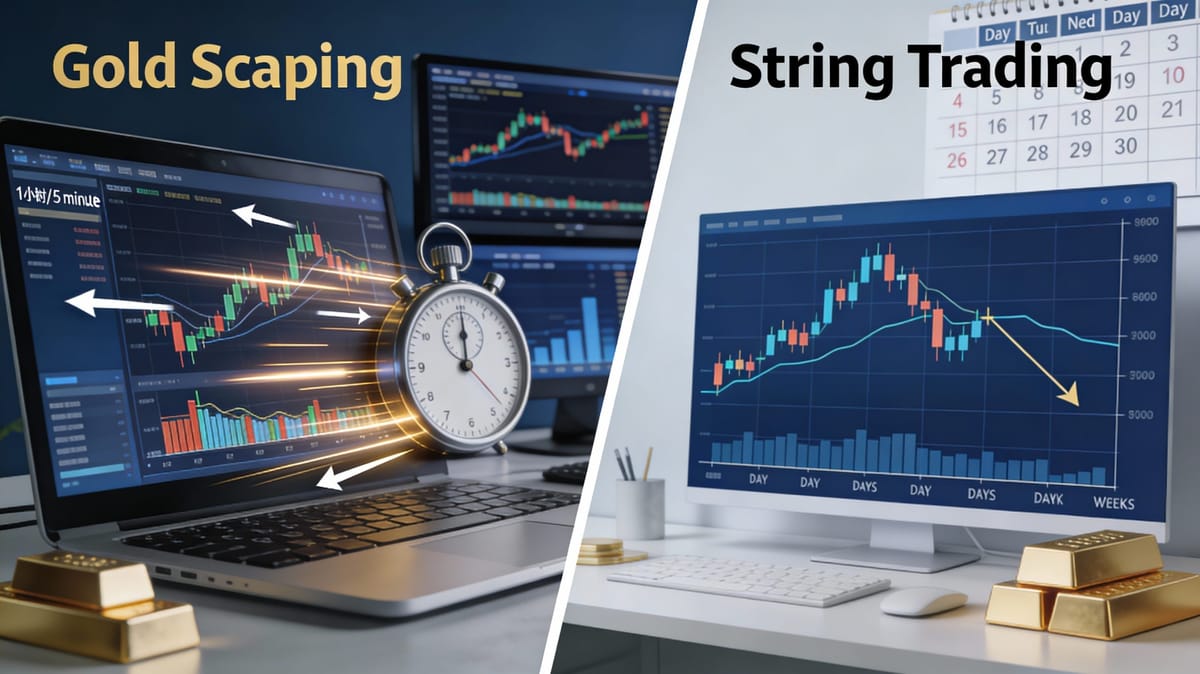 Gold Scalping vs Swing Trading: Which Style Fits You?
