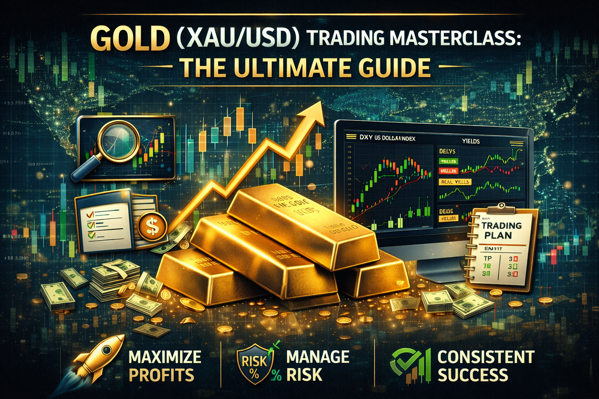 Gold (XAU/USD) Trading Masterclass: The Only Guide You Need