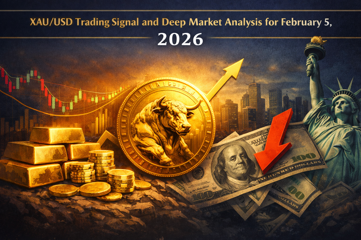 XAU/USD Trading Signal and Deep Market Analysis for February 5, 2026