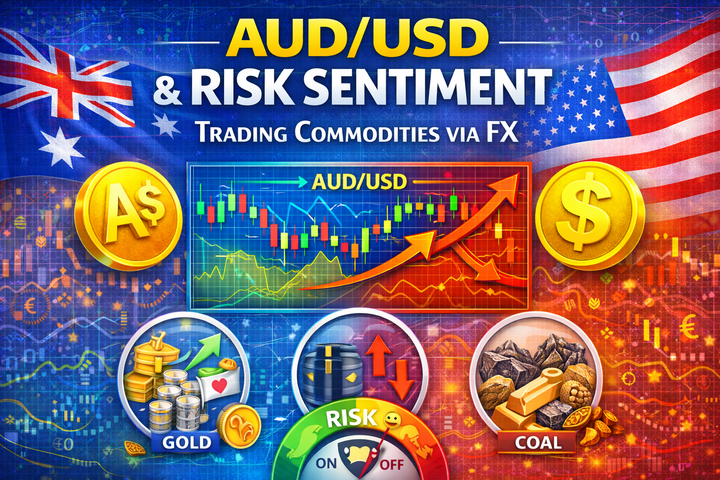 AUD/USD & Risk Sentiment: Trading Commodities via FX