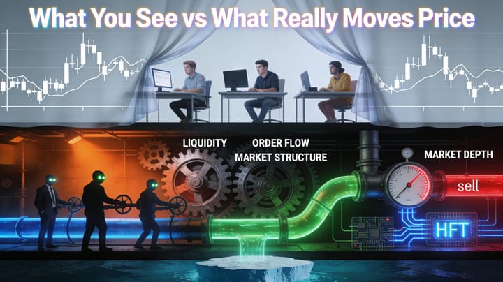 Liquidity, Order Flow, and Market Structure: The "Real" Engine of Price