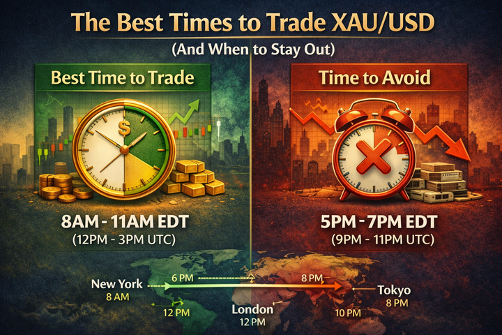 The Best Times to Trade XAU/USD (And When to Stay Out)